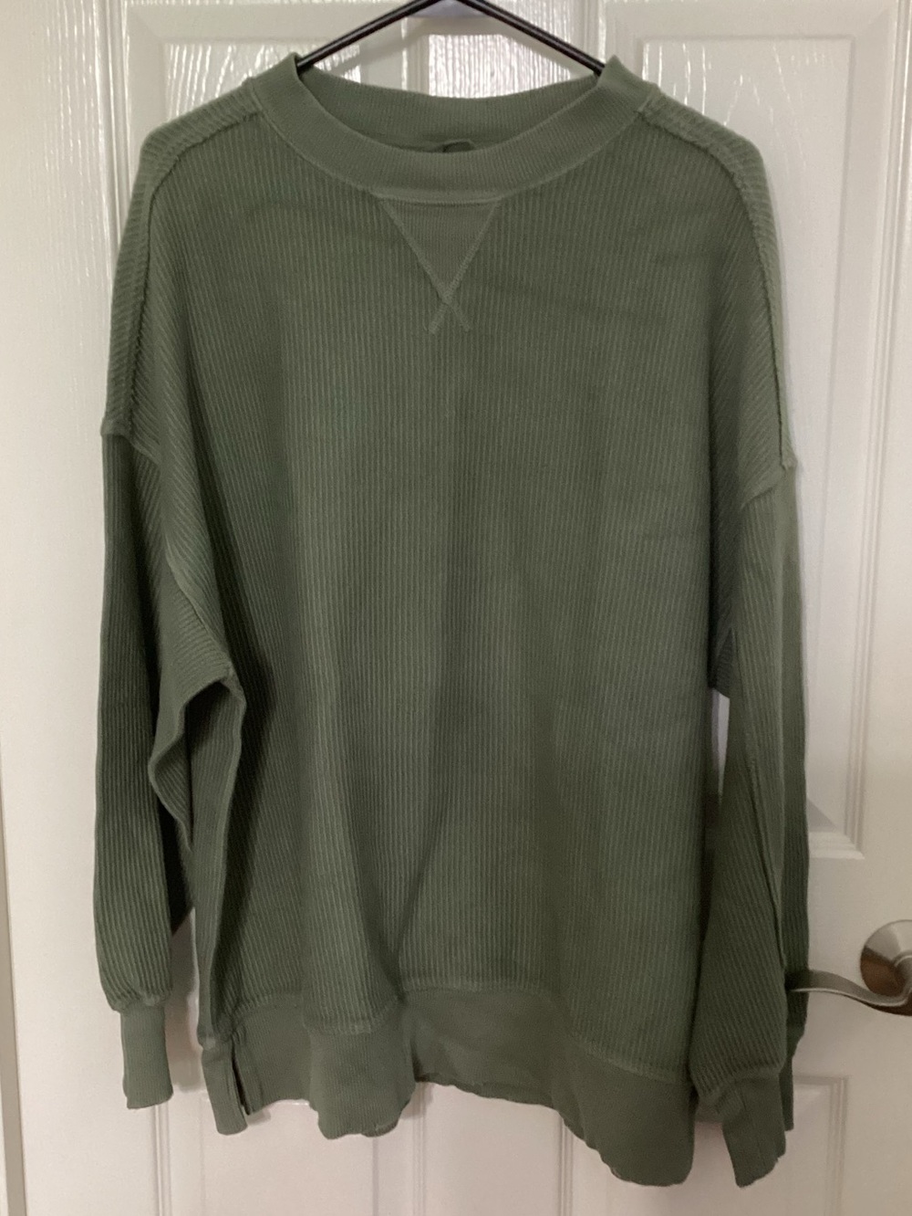 Aerie Green Sweatshirt Women’s Small